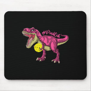 Alfombrilla De Ratón Pink Out T Rex Y Picklebyll Byll Cancer A