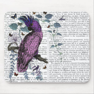 Alfombrilla De Ratón Pink Parrot