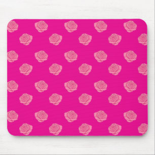 Alfombrilla De Ratón Pink roses