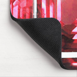 Alfombrilla De Ratón Pink Ruby Gemstone