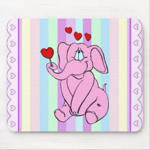 Alfombrilla De Ratón Pinky Love Mousepad