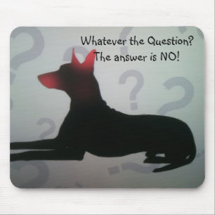 ALFOMBRILLA DE RATÓN PINSCHER PROBLEM MOUSEPAD
