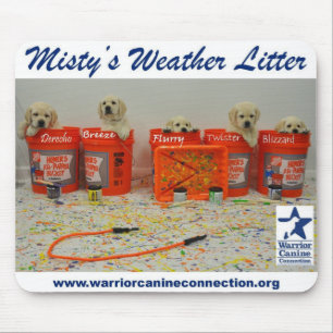 Alfombrilla De Ratón Pinte los perritos del cubo