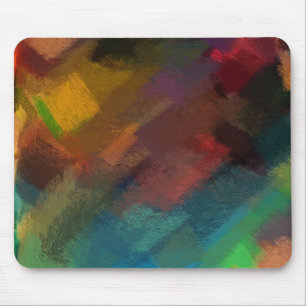 Alfombrilla De Ratón Pintura abstracta   Colores dinámicos 3