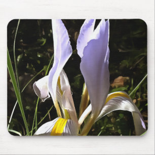 Alfombrilla De Ratón Pintura argelina de flores silvestres hiperrealist