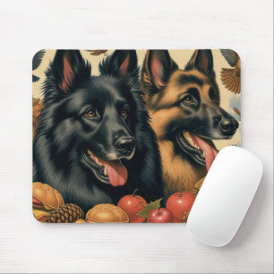 Alfombrilla De Ratón Pintura belga vintage de Tervuren