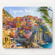 Pintura Cinque Terre Liguria Italia Riviera