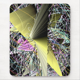 Alfombrilla De Ratón Pintura Contemporánea Abstracta