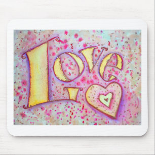 Alfombrilla De Ratón Pintura de amor