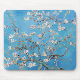 Alfombrilla De Ratón Pintura de arte de Almond Blossoms Blue Vincent va