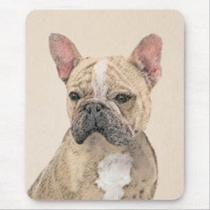 Alfombrilla De Ratón Pintura de Bulldog francés (Sable) - Cuto origina