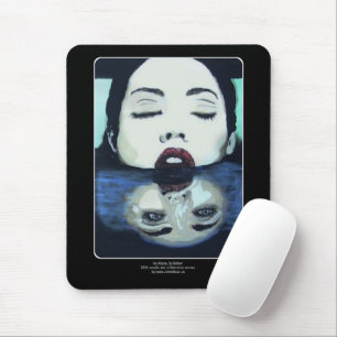 Alfombrilla De Ratón Pintura de "Como arriba, más abajo" sobre una