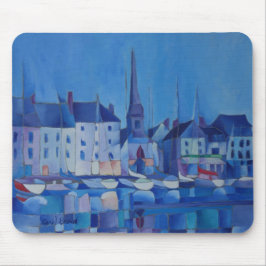 Alfombrilla De Ratón Pintura de Honfleur - Normandía, Francia