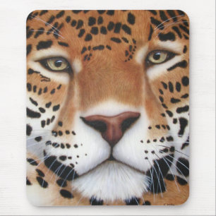 Alfombrilla De Ratón Pintura de Jaguar