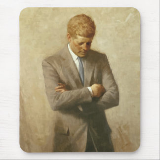Alfombrilla De Ratón Pintura de John F. Kennedy