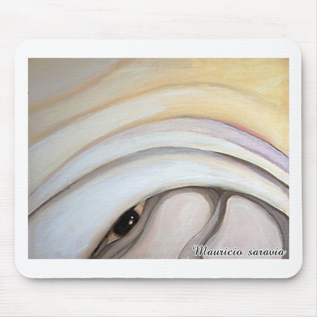 Alfombrilla De Ratón Pintura de Mauricio Saravia (Frente)