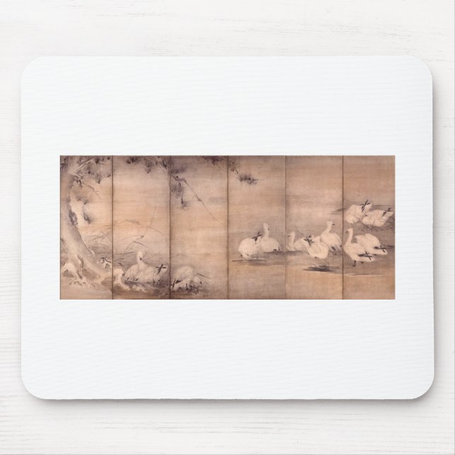 Alfombrilla De Ratón Pintura de Miyamoto Musashi, C. 1600's (Frente)