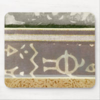Pintura de patrón tribal contemporáneo
