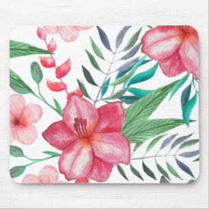 Alfombrilla De Ratón Pintura de selva tropical