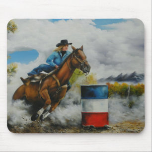 Alfombrilla De Ratón Pintura del corredor de Barrell en productos