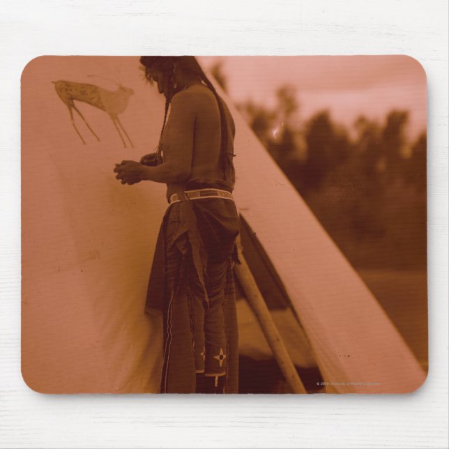 Alfombrilla De Ratón Pintura del Rótulo de su medicina (Frente)