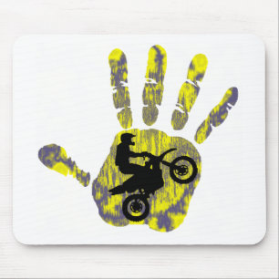 Alfombrilla De Ratón Pintura fresca de Moto