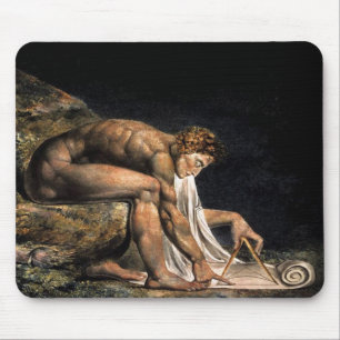 Alfombrilla De Ratón Pintura masónica de Newton William Blake
