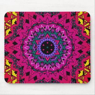 Alfombrilla De Ratón Pintura psicodélica de Kaleidoscope:Mousepad