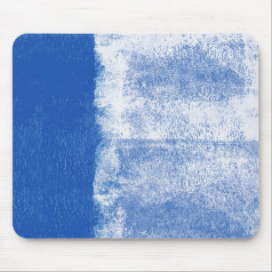 Alfombrilla De Ratón pintura rodillada azul