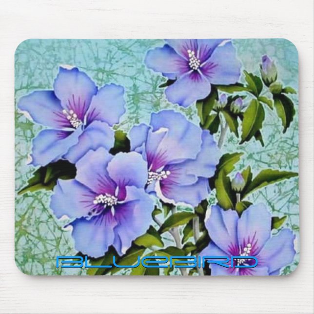 Alfombrilla De Ratón Pinturas Mousepad 22 de la flor (Frente)