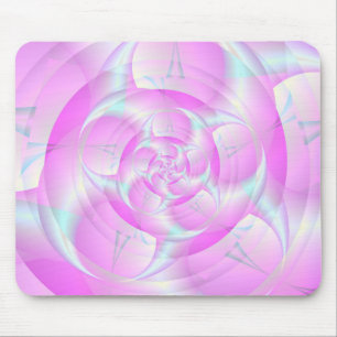 Alfombrilla De Ratón Pinzas espirales en rosa y azul