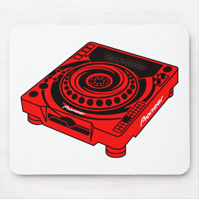 Alfombrilla De Ratón Pionero CDJ 1000 (Frente)