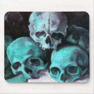 Alfombrilla De Ratón Pirámide de las calaveras después de Cezanne