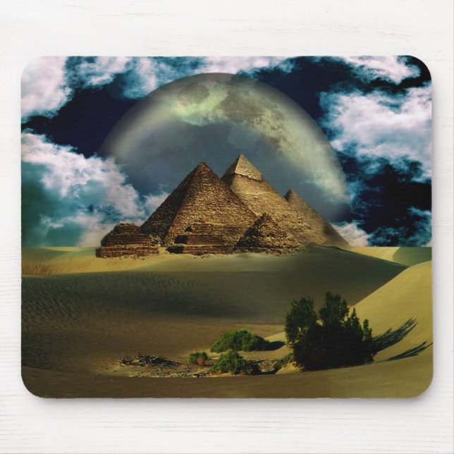 Alfombrilla De Ratón Pirámides del misterio Mousepad (Frente)