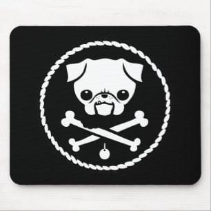 Alfombrilla De Ratón Pirata del barro amasado