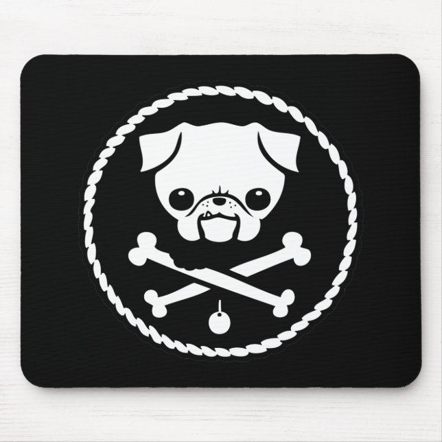 Alfombrilla De Ratón Pirata del barro amasado (Frente)
