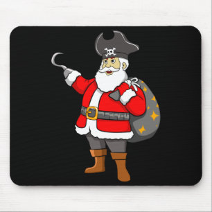Alfombrilla De Ratón Pirata del caribe navidad freebooter niño santa
