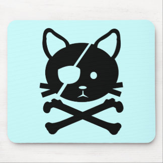 Alfombrilla De Ratón Pirata Mousepad del gato