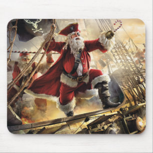 Alfombrilla De Ratón Pirata Santa
