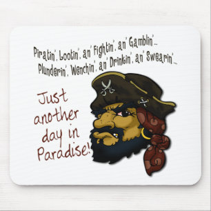 Alfombrilla De Ratón ¡Piratas!