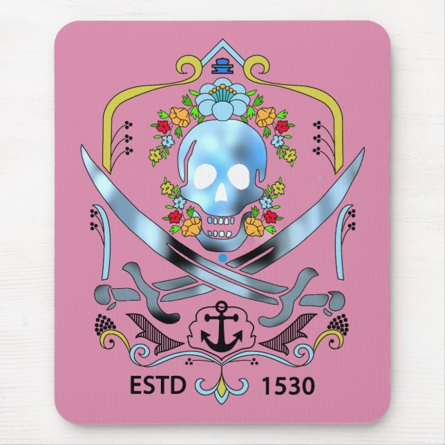 Alfombrilla De Ratón piratas (Frente)