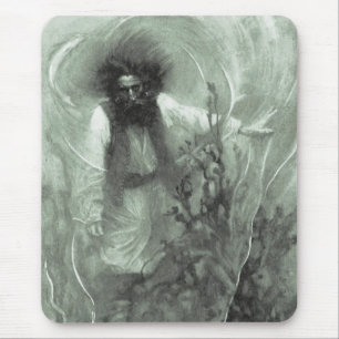 Alfombrilla De Ratón Piratas antiguos, capitán Goldsack de Howard Pyle