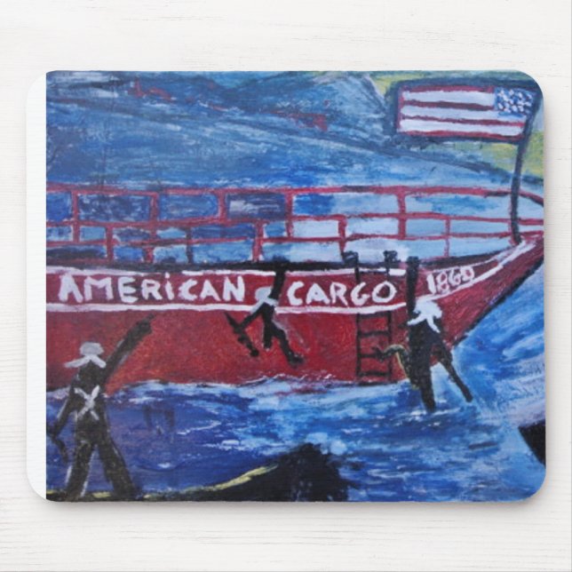 ALFOMBRILLA DE RATÓN PIRATAS CARGA AMERICANA (Frente)