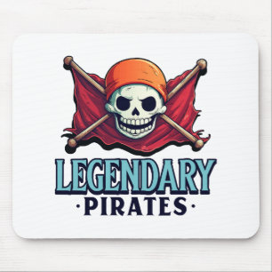 Alfombrilla De Ratón Piratas legendarios