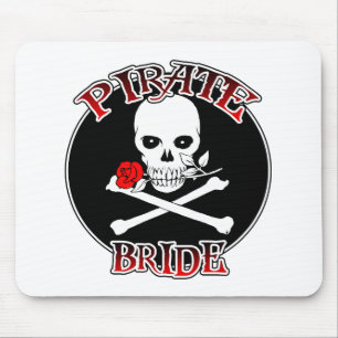 Alfombrilla De Ratón Pirate Bride Mousepad