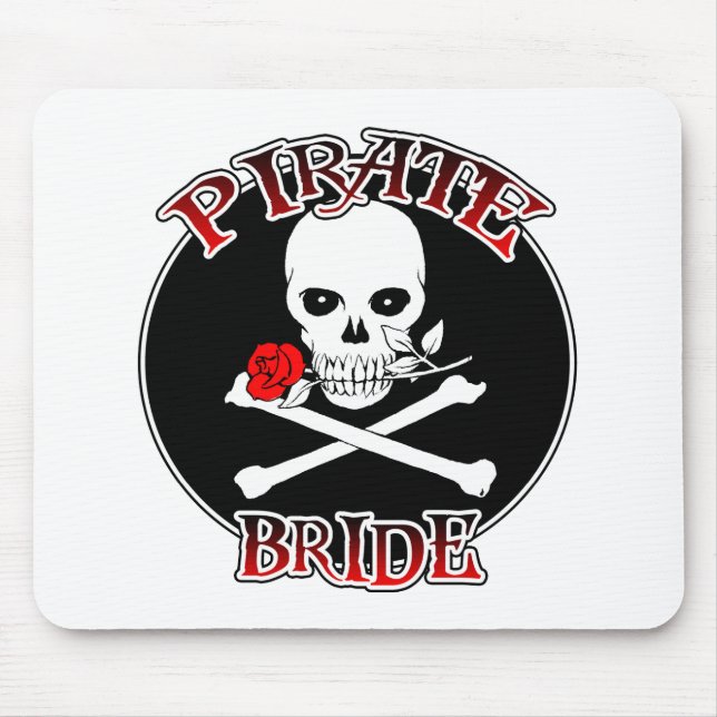 Alfombrilla De Ratón Pirate Bride Mousepad (Frente)
