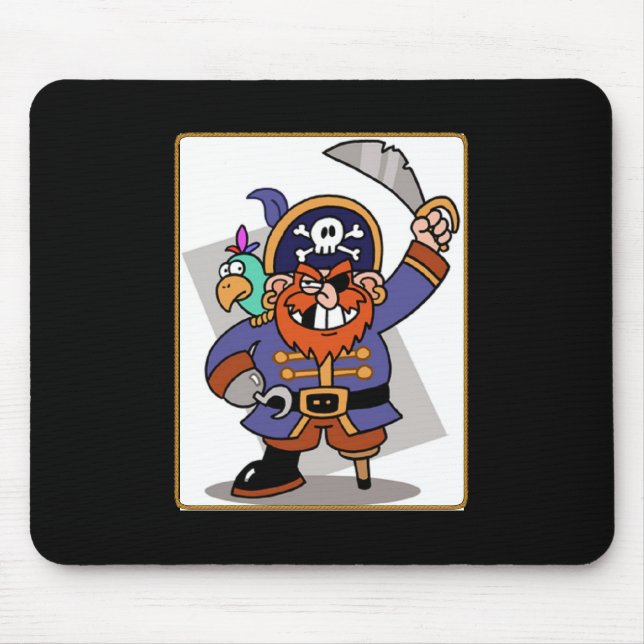 Alfombrilla De Ratón Pirate Mousepad (Frente)