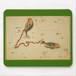 Alfombrilla De Ratón Pisces Mouse Pad