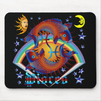 Alfombrilla De Ratón Pisces-Zodiac-V-1