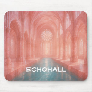 Alfombrilla De Ratón Piscina de la Catedral de Tintado Rosa Mousepad